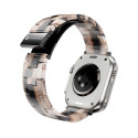 FORCELL F-DESIGN FA04 marble textured resin strap for APPLE Watch 38 / 40 / 41 mm brown