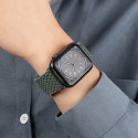 FORCELL F-DESIGN FA02 nylon magnetic strap for APPLE Watch 42 / 44 / 45 / 49 mm olive green