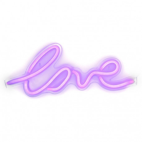 Neon LED on USB - LOVE model