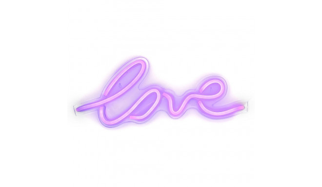 Neon LED on USB - LOVE model