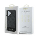 GUESS case for IPHONE 16 Plus GUHCP16MG4GLGR (PC/TPU 4G PU Bottom Stripe) grey