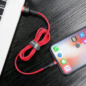 BASEUS cable USB A to Lightning 2,4A Cafule CALKLF-A09 0,5 m red black