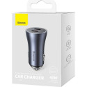 BASEUS car charger 2 x Type C QC4.0 3A 40W CGJP000013 black