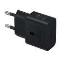 SAMSUNG Power Adapter 25W USB-C without Cable Black