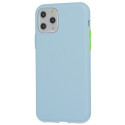 Mocco case Cream Silicone Soft Apple iPhone 12 mini, light blue