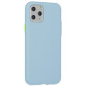 Mocco case Cream Silicone Soft Apple iPhone 12 mini, light blue