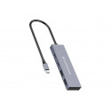 USB Hub Conceptronic HUBBIES13G Grey (1 Unit)