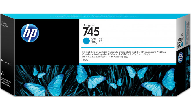 Originaalne Tindikassett HP F9K03A Fuksiinpunane