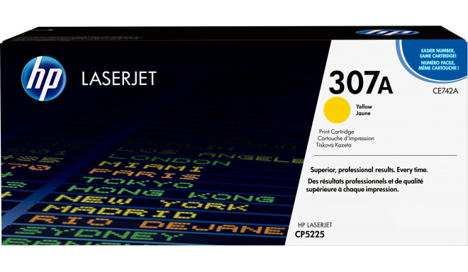 HP HP Toner CE742A yellow HV