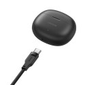 USAMS Bluetooth 5.3 TWS Rhymbo Series headphones wireless black/black BHUYO01 (US-YO17)