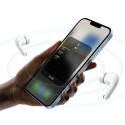 USAMS Bluetooth 5.3 TWS X-Don Series Dual mic ENC wireless headphones white/white BHUXD02 (USAMS-XD1