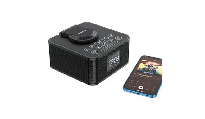 AWEI Y332 Bluetooth speaker + charger induction black/black