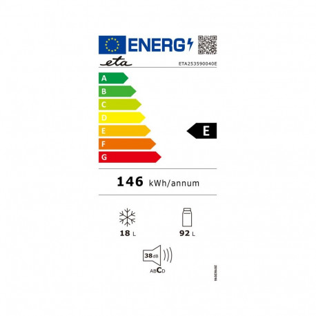 ETA | Külmik | ETA253590040E Storio retro | Energiatõhususe klass E | Eraldiseisev | Külmik | Kõrgus