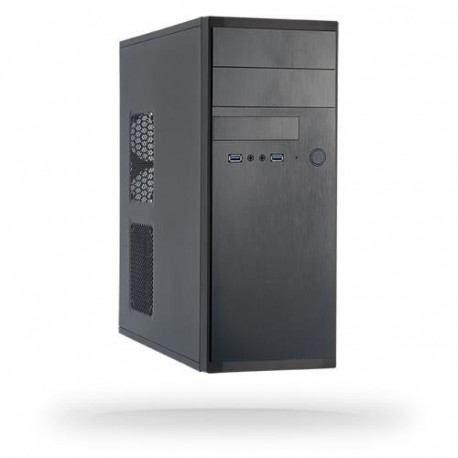 Chieftec korpus HQ-01B-OP midi-torn, must