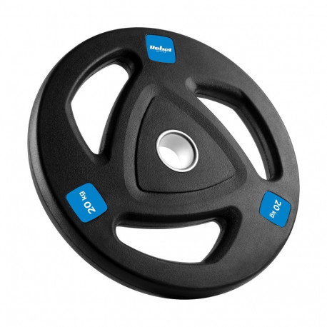 Rebel Active raskus kummikattega malmist 20kg 51mm olümpiaava