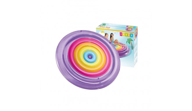 Intex 57285EU bassein/ranna ujuk mitmevärvilise mustriga vinüülist ujuv madrats