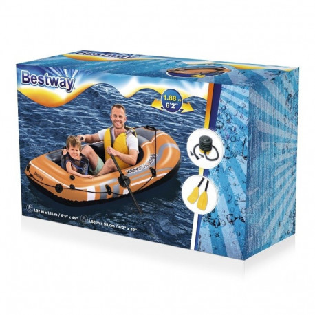 Bestway täispuhutav paat HYDRO-FORCE komplektis aerud ja jalapump