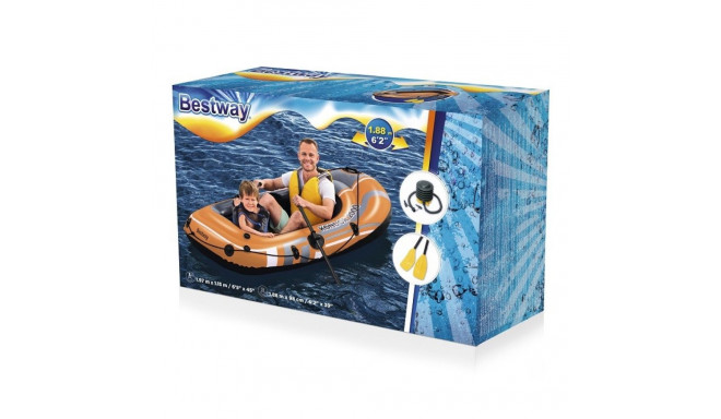 Bestway HYDRO-FORCE Inflatable Boat - including oars and footpump