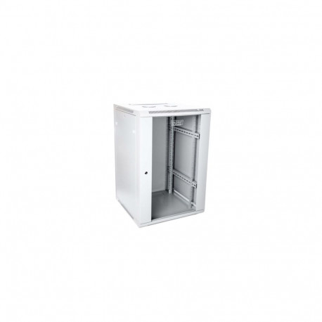 Digitus DN-WU19 15U/600 rack cabinet Wall mounted rack Light grey