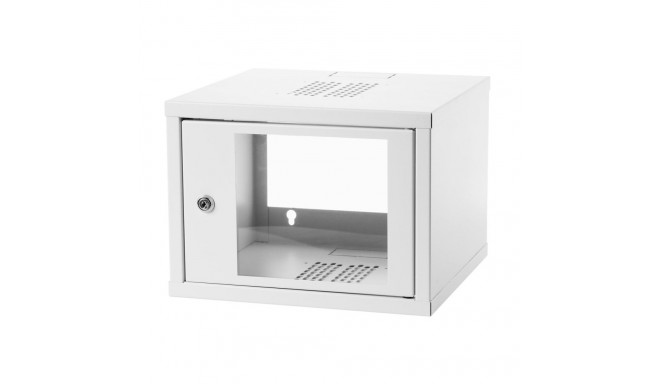Digitus CL-19 04U rack cabinet 4U Wall mounted rack Light grey