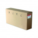 2U 400mm rack 19 shelf, 2 mounting points, perforated black