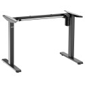 Electric desk with single motor Ergo Office, for standing work, max. 80kg, max. height 1160mm, ER-44