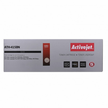 Activejet ATH-415BNX tooner (asendus HP 415X HP415X W2030X; Supreme; 7500 lehte; must)
