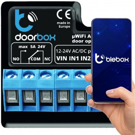 BLEBOX doorbox – värava ja ukse kontroller