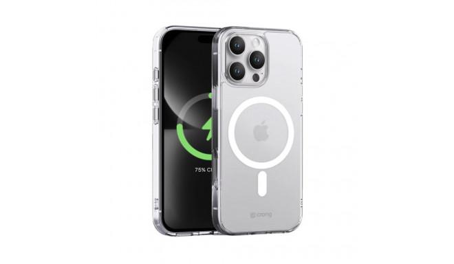 Crong Clear MAG Cover - Etui iPhone 16 Pro MagSafe (przezroczysty)