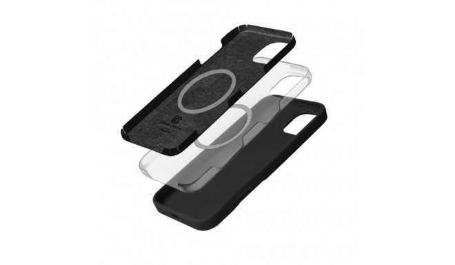 Crong Color Cover Magnetic - Etui iPhone 16 Pro Max MagSafe (czarny)