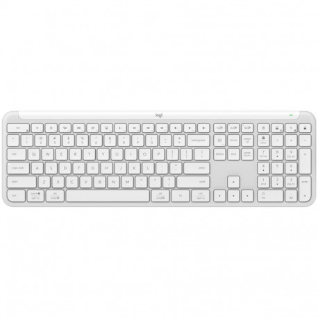 LOGITECH SIGNATURE SLIM WIRELESS KEYBOARD K950 - OFF WHITE - US INT'L - 2.4GHZ/BT - INTNL-973