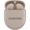 CANYON headset TWS-6 Beige