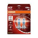 H7 12V 55W Night Breaker Laser +150% 2tk