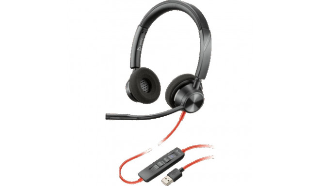 HP Poly Blackwire 3320 M Stereo USB-C/A Headset