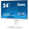 "61cm/24"" (1920x1080) Iiyama ProLite XUB2497HSN-W1 16:9 FHD IPS HDMI DP USB-C Speaker Pivot White"