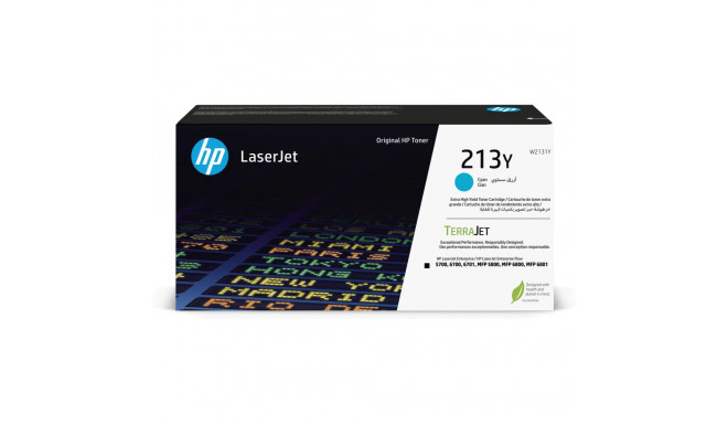 "HP Toner 213Y W2131Y Cyan bis zu 12.000 Seiten"