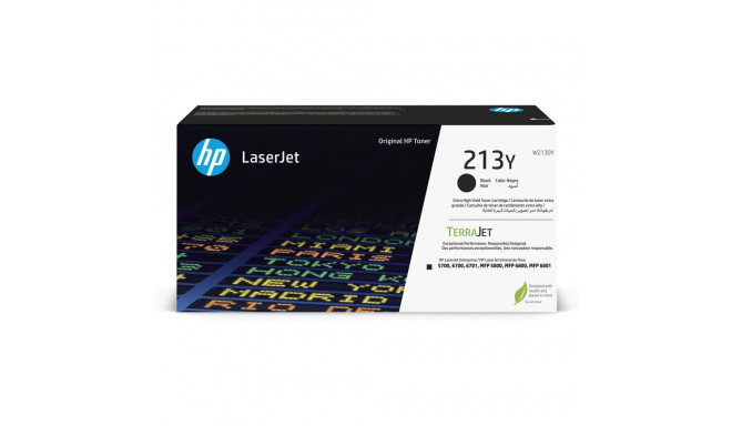 "HP Toner 213Y W2130Y Schwarz bis zu 18.000 Seiten"