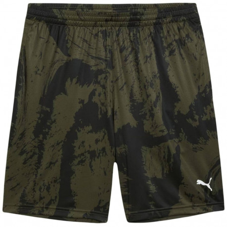 Puma meeste lühikesed püksid Train All Day AOP 525731 80 2XL, rohelised