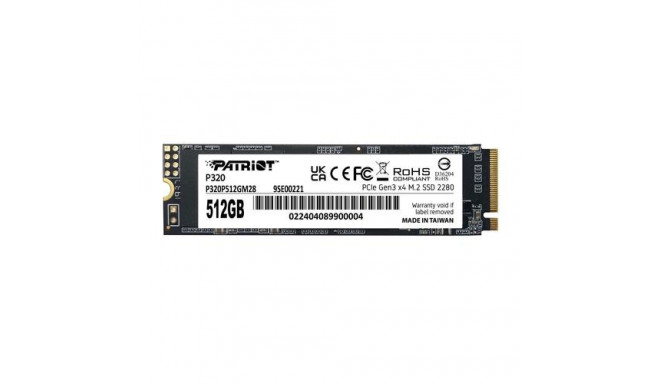 Patriot Memory P320 512 GB M.2 PCI Express 3.0 NVMe