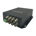 LevelOne 8-Channel BNC over Fiber Optic Extender Kit, 20km