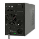 Qoltec 53042 uninterruptible power supply (UPS) Double-conversion (Online) 1 kVA 800 W 2 AC outlet(s