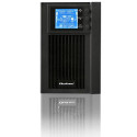 Qoltec 53042 uninterruptible power supply (UPS) Double-conversion (Online) 1 kVA 800 W 2 AC outlet(s