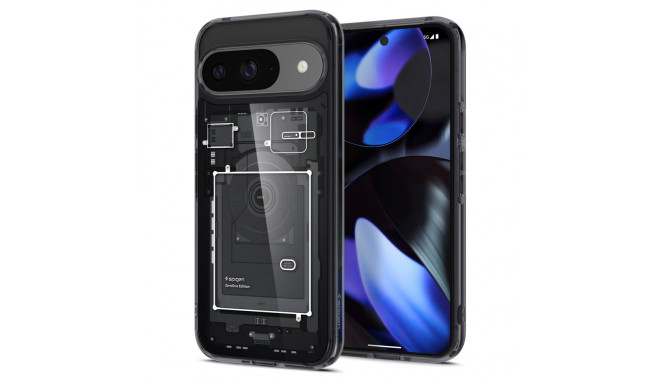 Kaitseümbris Ultra Hybrid Zero One, Google Pixel 9 Pro / Pixel 9, tumehall, Spigen