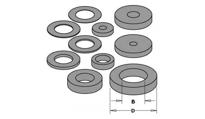 Vaheseib D=14.7x5.8 mm
