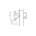 BORING HEAD FOR HINGES 48/9 (MEPLA)