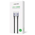 Ugreen US316 70428 USB-C - USB-C PD QC FCP cable 100W 5A 480Mb/s 1.5m - gray