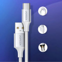 Ugreen US288 60133 USB-A / USB-C QC 3.0 3A 2m cable - white