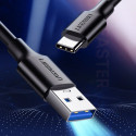 Ugreen US184 20881 USB-A 3.0 / USB-C 3A cable 0.5m - black
