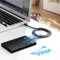 Ugreen US184 20881 USB-A 3.0 / USB-C 3A cable 0.5m - black