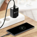 Ugreen US184 20881 USB-A 3.0 / USB-C 3A cable 0.5m - black